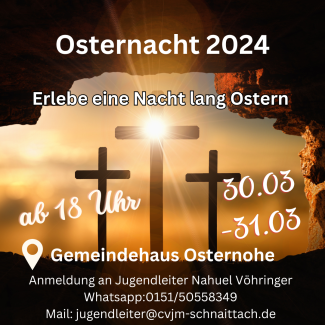Flyer Osternacht 2024