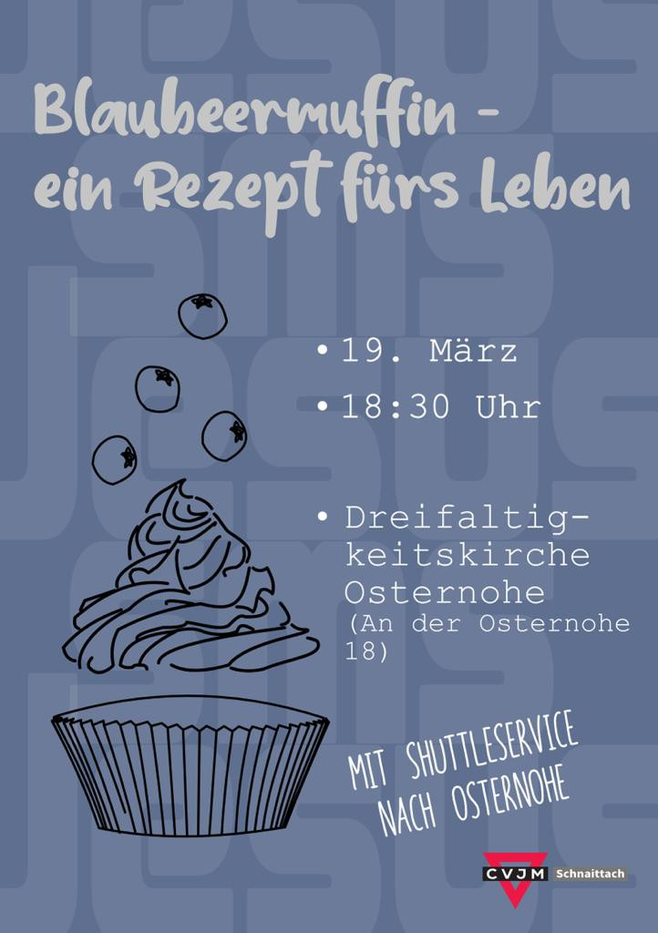 CVJM Jesus-SMS-Jugendgottesdienst am 19.03.2023 Flyer