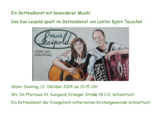 Plakat des Musik. GoDi.