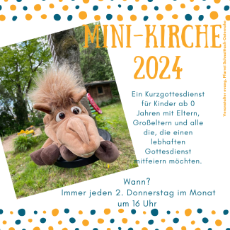 Minikirche Flyer 2024 Vorderseite